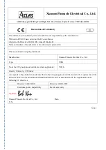 Preview for 3 page of ACLAS TS5EX-A Operation Manual