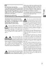 Предварительный просмотр 3 страницы ACM 240/76 115 V Instructions And Warnings For Fitters