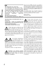 Предварительный просмотр 4 страницы ACM 240/76 115 V Instructions And Warnings For Fitters