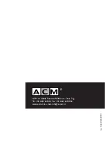 Предварительный просмотр 20 страницы ACM 240/76 115 V Instructions And Warnings For Fitters