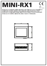 ACM MINI-RX1 Quick Start Manual предпросмотр