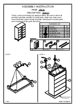 Acme Furniture 26686 Assembly Instruction предпросмотр