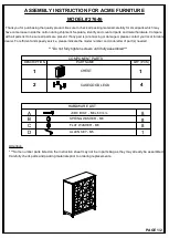 Acme Furniture 27646 Assembly Instruction предпросмотр