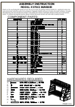 Acme Furniture 37015 Assembly Instruction Manual предпросмотр