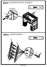 Предварительный просмотр 10 страницы Acme Furniture 38065 Assembly Instructions Manual