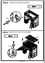 Предварительный просмотр 11 страницы Acme Furniture 38065 Assembly Instructions Manual