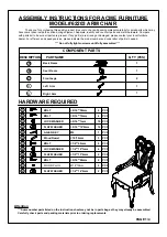 Предварительный просмотр 1 страницы Acme Furniture 62203 Assembly Instructions