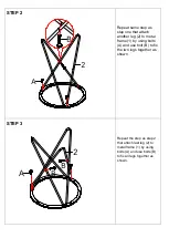 Предварительный просмотр 2 страницы Acme Furniture 84651 Assembly Instructions