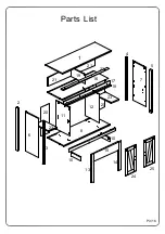 Предварительный просмотр 3 страницы Acme Furniture AC00274-1 Assembly Instruction Manual