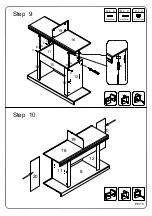 Предварительный просмотр 9 страницы Acme Furniture AC00274-1 Assembly Instruction Manual