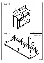 Предварительный просмотр 11 страницы Acme Furniture AC00274-1 Assembly Instruction Manual