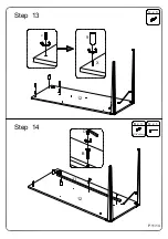 Предварительный просмотр 11 страницы Acme Furniture Zakwani OF00001 Assembly Instructions Manual