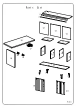 Предварительный просмотр 3 страницы Acme Furniture Zakwani OF00005 Assembly Instructions Manual