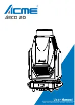 ACME Aeco 20 User Manual предпросмотр