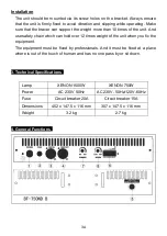 Предварительный просмотр 4 страницы ACME BF-1500ND B User Manual