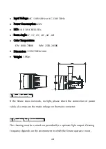 Предварительный просмотр 5 страницы ACME BP-183 CW WW S AR DXX User Manual