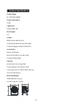 Предварительный просмотр 5 страницы ACME BW-545 User Manual