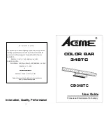 Предварительный просмотр 1 страницы ACME CB-348TC User Manual