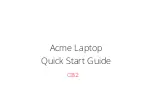 Preview for 1 page of ACME CB2 Quick Start Manual