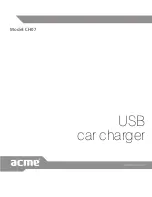 Предварительный просмотр 10 страницы ACME CH07 User Manual