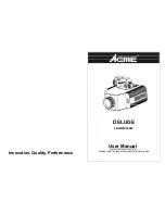 Preview for 1 page of ACME DELUGE LED-WAV-50W User Manual