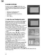 Предварительный просмотр 62 страницы ACME DVBT-01 User Manual