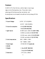 Preview for 2 page of ACME E-10T WW DXX User Manual