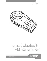 ACME F300 User Manual preview