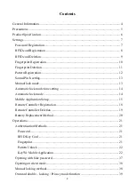 Preview for 2 page of ACME Idenmatic IDH-811 Master Manual