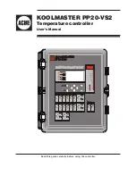 ACME Koolmaster PP20-VS2 User Manual preview