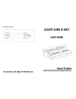 Preview for 1 page of ACME LED-0408 User Manual