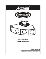 ACME LED-747-1W User Manual preview