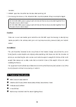 Preview for 4 page of ACME LED BEAM 350 User Manual