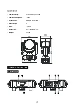 Preview for 5 page of ACME LED BEAM 350 User Manual