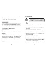 Preview for 3 page of ACME LED-BL8 User Manual