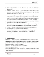 Preview for 10 page of ACME LED-CTL6 User Manual