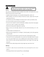 Предварительный просмотр 3 страницы ACME LED-SC25 User Manual