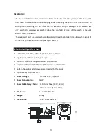 Preview for 4 page of ACME LED-SC25 User Manual