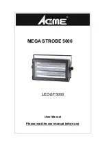 ACME LED-ST5000 RGB User Manual preview