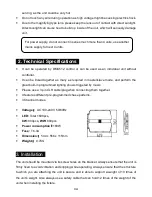 Предварительный просмотр 5 страницы ACME LP-1600 BD30 User Manual