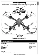 ACME Mantis Zoopa Q600 Manual предпросмотр