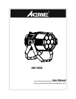 ACME MP-350Z User Manual предпросмотр