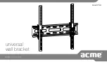 Предварительный просмотр 1 страницы ACME MT104S Installation Manual