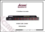 Preview for 1 page of ACME PC-08 User Manual