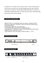 Предварительный просмотр 3 страницы ACME RDM SPLITTER 18 User Manual