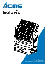 Preview for 1 page of ACME Solaris User Manual