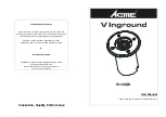 ACME V Inground VI-10QW User Manual preview