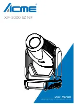 ACME XP-5000 SZ NF User Manual предпросмотр