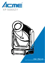 ACME XP-5000SZ F User Manual preview