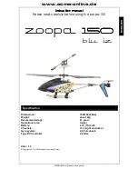 Preview for 6 page of ACME Zoopa 150 Blu iz Instruction Manual